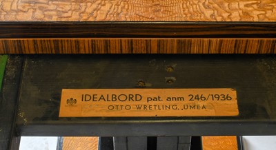 Lot 313 - Otto Leonard Wretling (1876-1971): Idealbord...