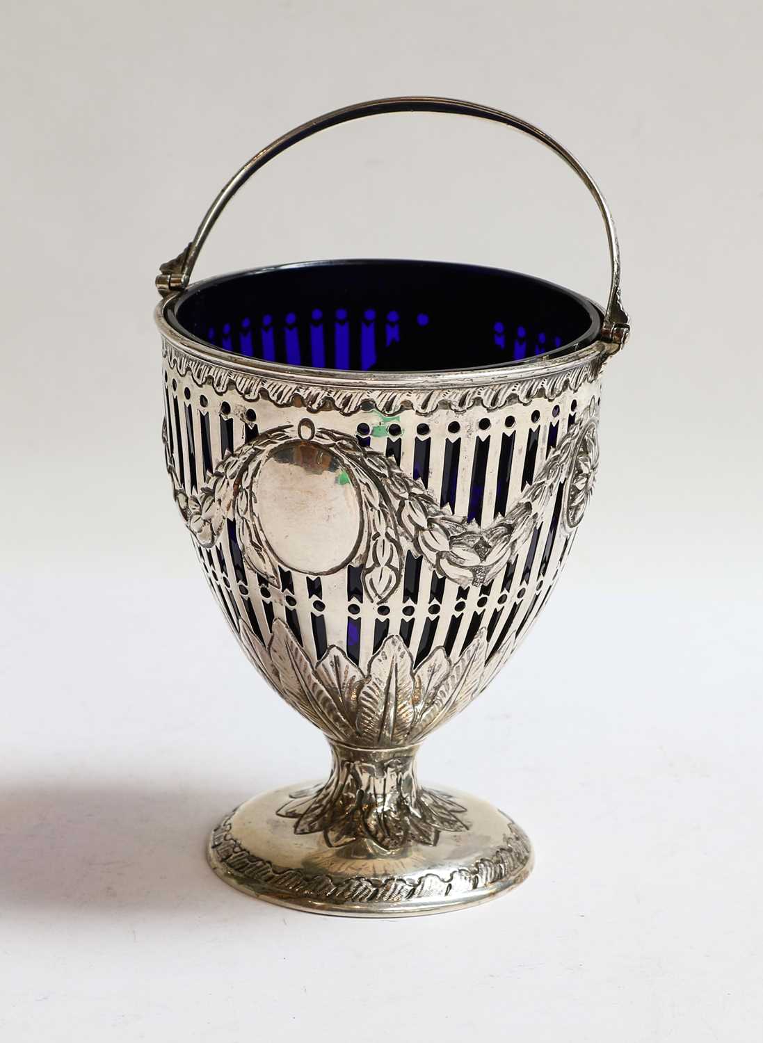 Lot 76 - A George III Silver Sugar-Basket, by Samuel...