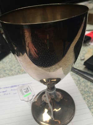 Lot 79 - A George III Silver Goblet, by Henry Chawner,...