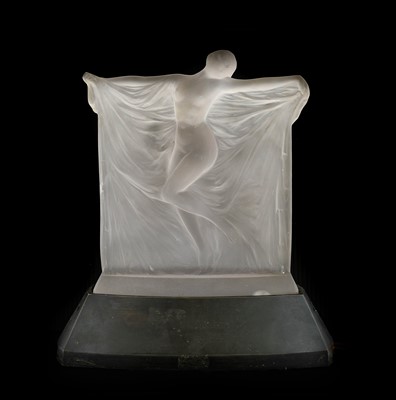 Lot 20 - René Lalique (French, 1860-1945): Statuette...