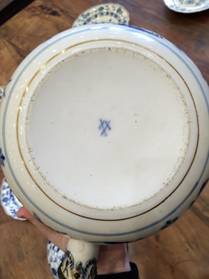 Lot 108 - A Meissen Porcelain Saucepan and Cover, late...