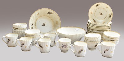 Lot 58 - An English Porcelain Tea and Coffee Service,...