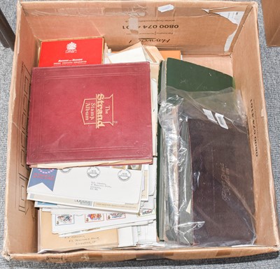 Lot 284 - Quantity of stamps in albums and loose; and...