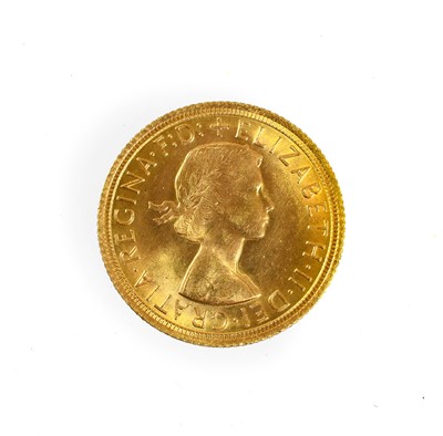 Lot 281 - 2 x Elizabeth II, Sovereigns 1966, obv. young...