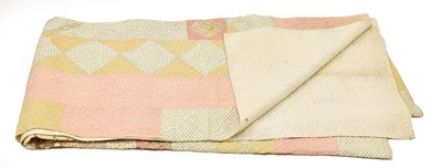 Lot 2193 - 19th Century Patchwork Quilt, comprising a...
