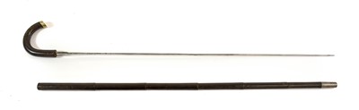 Lot 290 - An Early 20th Century Spanish Swordstick, the...