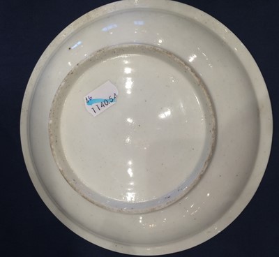 Lot 78 - A Bow Porcelain Nappy Plate, circa 1750,...