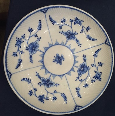Lot 78 - A Bow Porcelain Nappy Plate, circa 1750,...