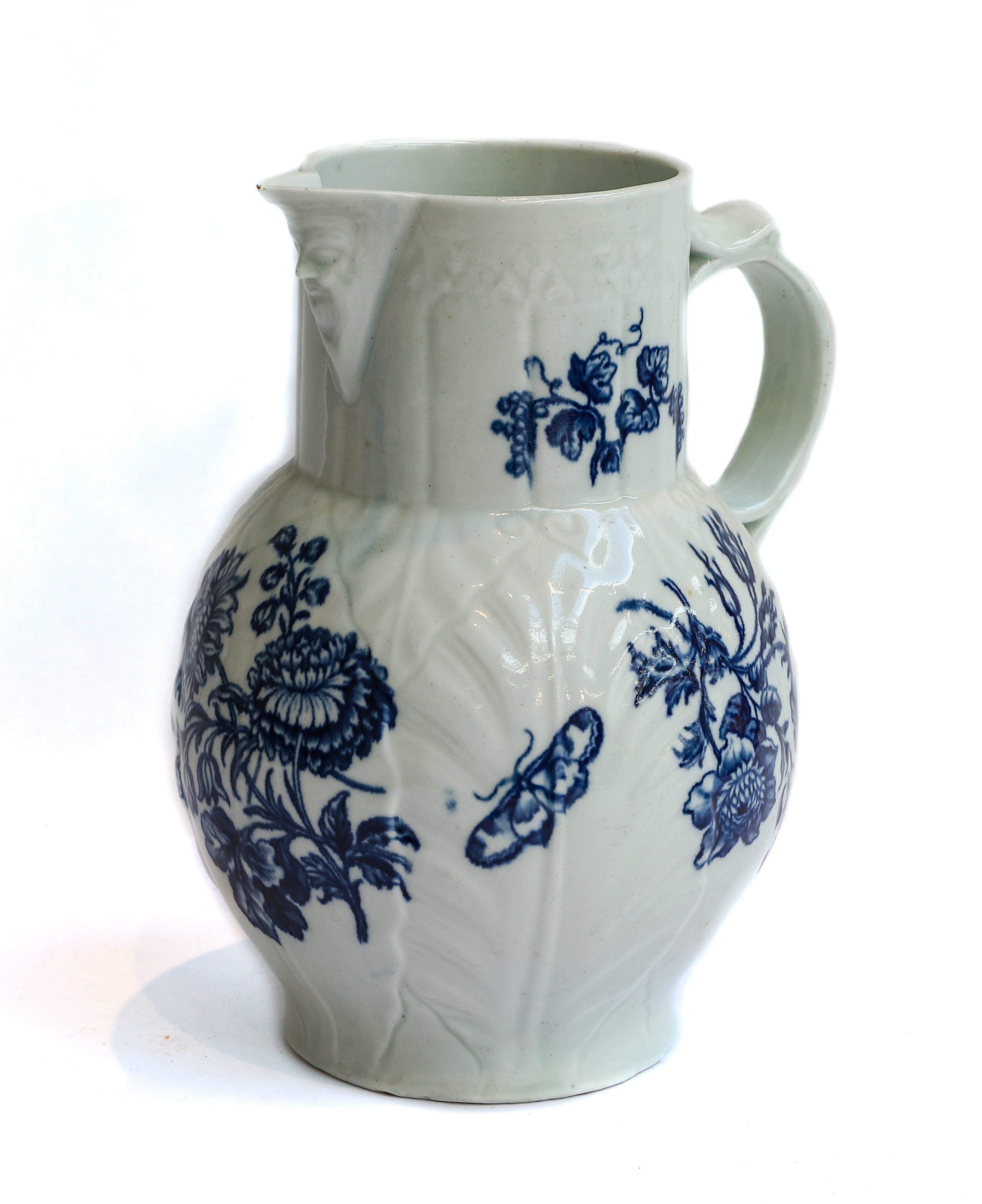 Lot 10 - An 18th century Worcester blue & white