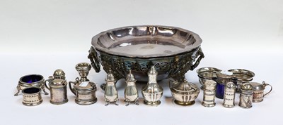 Lot 144 - A Victorian silver plated decanter stand set...