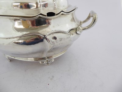 Lot 2125 - A Victorian Silver Small Soup-Tureen
