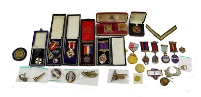 Lot 53 - A Quantity of Medals and Militaria, including...