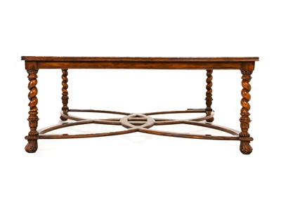 Lot 729 - A Walnut and Oyster-Veneered Coffee Table,...