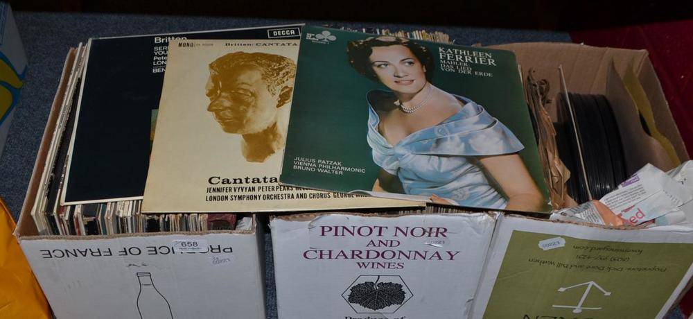 Lot 658 - Three cartons of LPs and other records