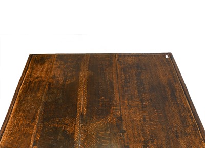 Lot 783 - A Carved Oak Dining Table, late 19th century,...