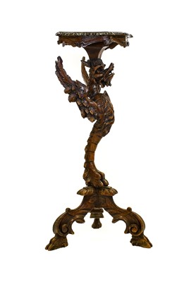 Lot 855 - A Late 19th Century Italian Carved Walnut and...