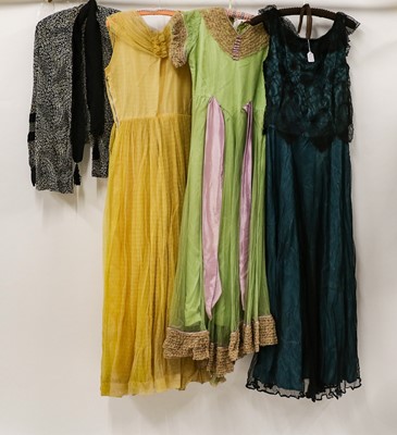 Lot 2051 - Circa 1920s and Later Ladies Costume,...