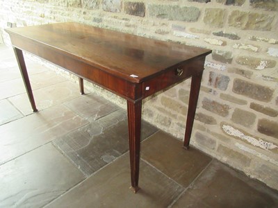 Lot 280 - A George III Mahogany Serving Table, late 18th...
