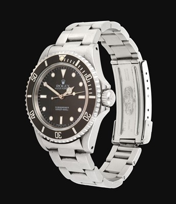 Lot 2223 - Rolex: A Stainless Steel Automatic Centre Seconds Wristwatch