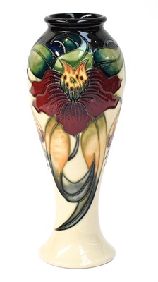 Lot 360 - A modern Moorcroft vase in the Tiger Lily...