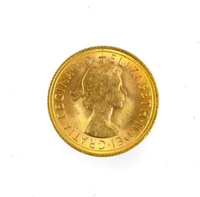 Lot 283 - Elizabeth II Sovereign 1967, obv. young head...