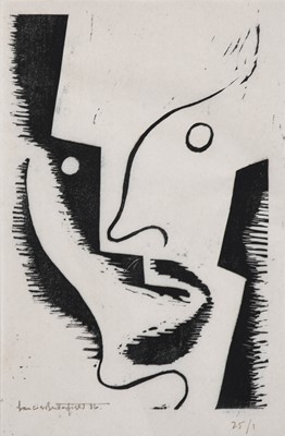 Lot 1017 - Francis Butterfield (1905-1968) Self Portrait...
