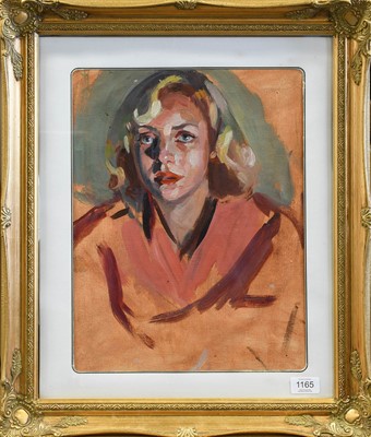 Lot 1165 - Noel Bensted (b.1970) "Martha" Oil on canvas...