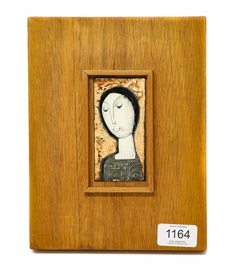 Lot 1164 - Margit Kovács (1902-1977) Hugarian Portrait of...