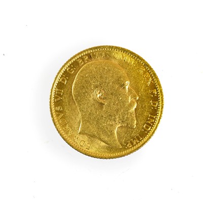 Lot 248 - Edward VII, Sovereign 1906S, Sydney Mint, obv....