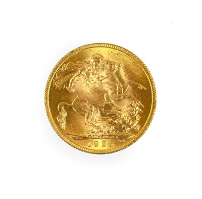 Lot 270 - George V, Sovereign 1935SA, Pretoria Mint, obv....