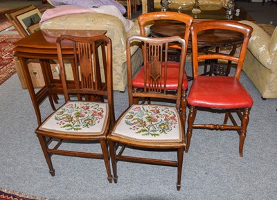 Lot 1130 - A small group of furniture comprising a nest...