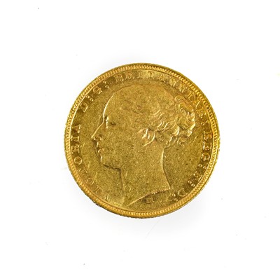 Lot 234 - Victoria, Sovereign 1884M, Melbourne Mint, obv....