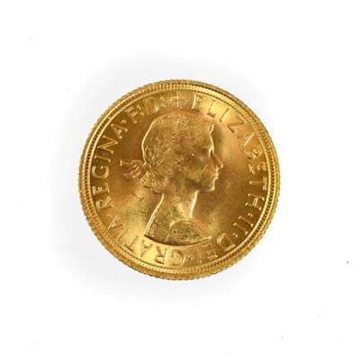 Lot 279 - 2 x Elizabeth II, Sovereigns 1964, obv. young...