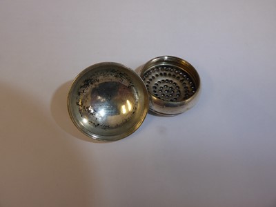 Lot 2040 - A George III Silver Nutmeg-Grater, Apparently...