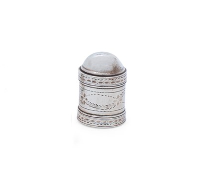 Lot 2039 - A George III Silver Nutmeg-Grater