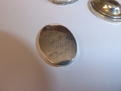 Lot 2038 - A George III Silver Nutmeg-Grater