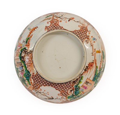 Lot 134 - A Chinese Porcelain Punch Bowl, Qianlong,...