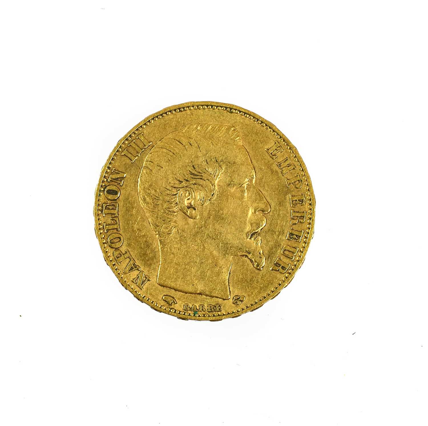 Lot 331 - 3 x France, Second Empire, Napoleon III 20...