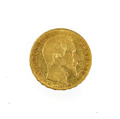 Lot 331 - 3 x France, Second Empire, Napoleon III 20...