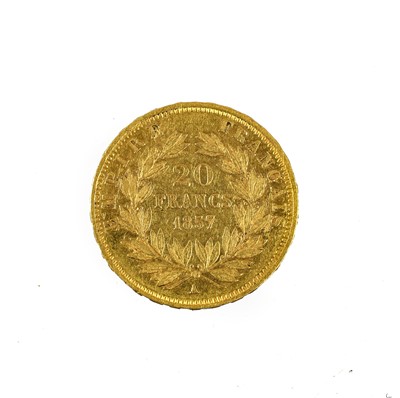 Lot 331 - 3 x France, Second Empire, Napoleon III 20...