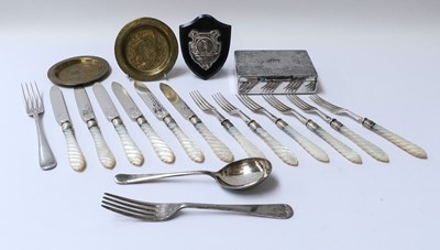 Lot 8 - A Collection of Assorted Silver and Silver...