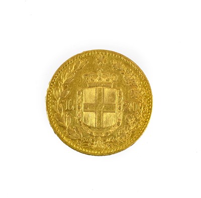 Lot 340 - Kingdom of Italy, Umberto I (1878-1900) 20...