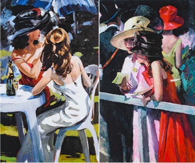 Lot 1034 - Sheree Valentine Daines (b.1956) "A Day To...