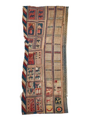 Lot 542 - Indian Patchwork Panel, early/mid 20th century...