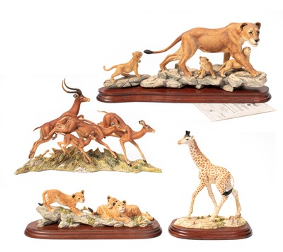 Lot 1117 - Border Fine Arts African Animals Comprising