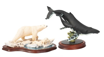 Lot 1125 - Border Fine Arts Polar Bear Models Including