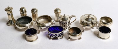 Lot 154 - A Collection of Assorted Silver and Silver...