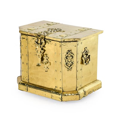 Lot 623 - A Brass Coal Bin, late 19th/early 20th century,...