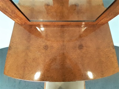 Lot 315 - A French Art Deco Burr Burl Dressing Table,...