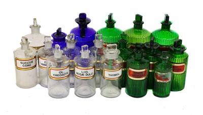 Lot 128 - Apothecary Bottles